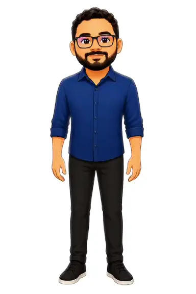Avatar animado saudando